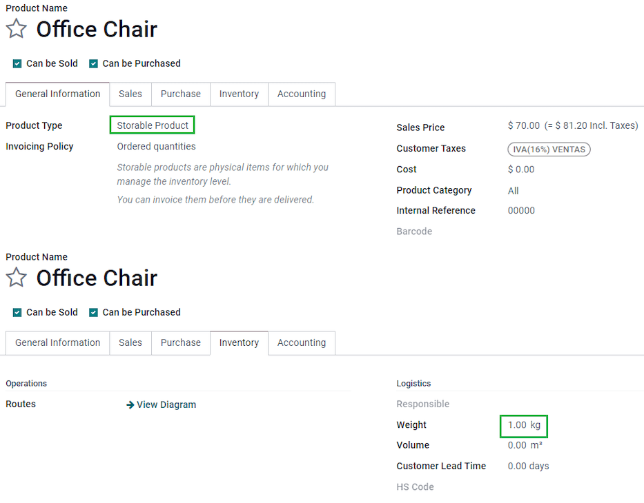 Delivery Guide Product Configurations.