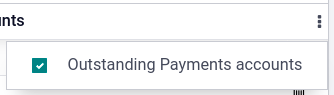 Bypass the Outstanding Receipts account using the Bank account.