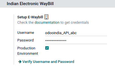 Configuración de la guía de embarque electrónica en Odoo