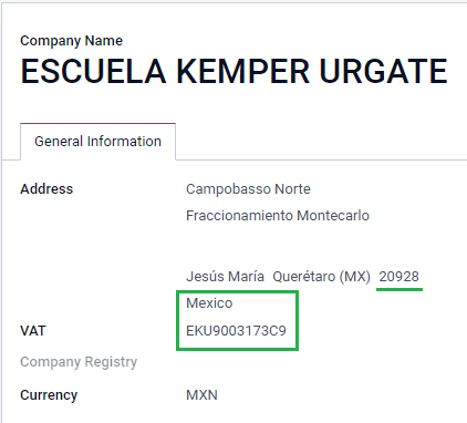 Requisitos para una correcta facturación.